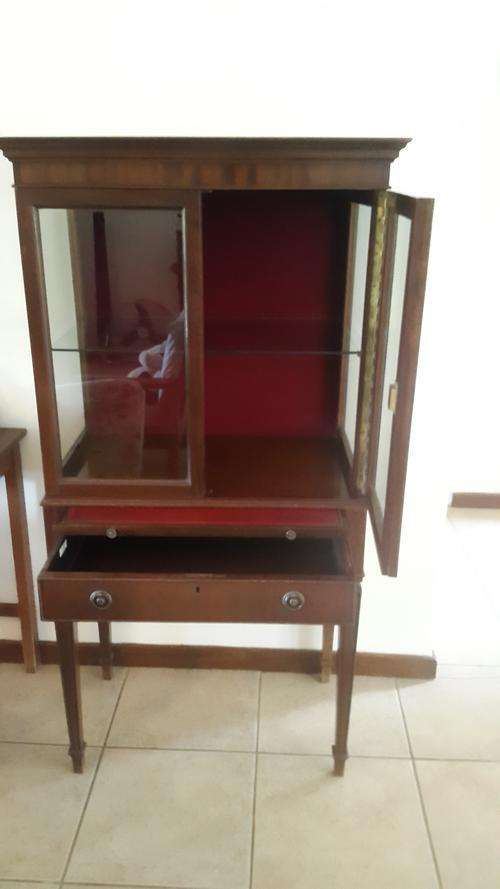 Incredible Antique Display cabinet, signed Shepperd and Barker