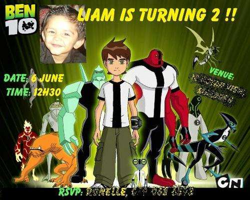 PERSONALISED BIRTHDAY PARTY INVITES!!