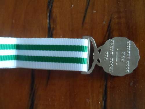 SADF Good Service Medal (Silver) Miniature