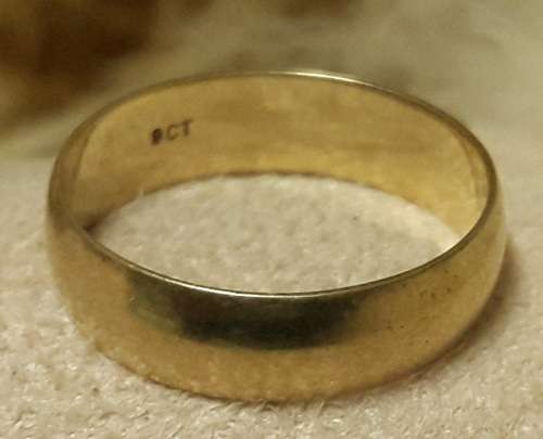 NEW LISTING!!! 9CT GOLD WEDDING BAND / RING / THUMB RING 5MM