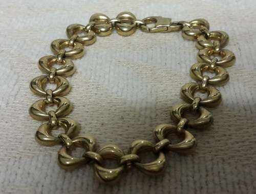 NEW GOLD LISTING ~ BEAUTIFUL DESIGN LADIES 9CT GOLD BRACELET