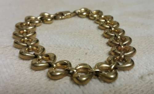 NEW GOLD LISTING ~ BEAUTIFUL DESIGN LADIES 9CT GOLD BRACELET