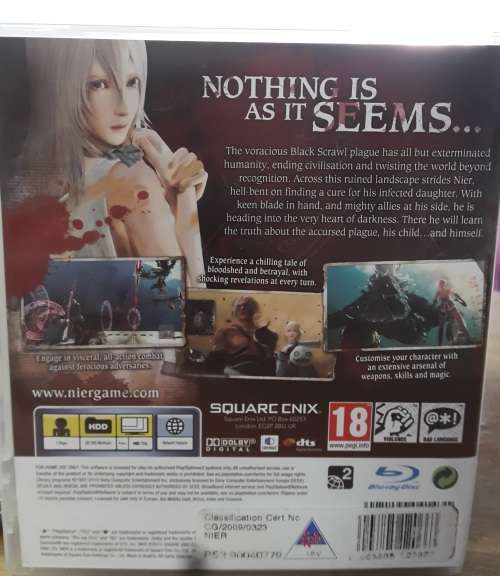 PS3 GAME NIER