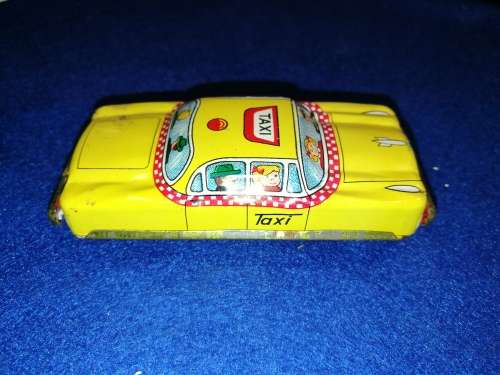 "taxi" tin model car