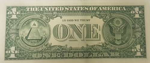 6 UNITED STATES OF AMERICA , ONE DOLLOR BANKNOTES