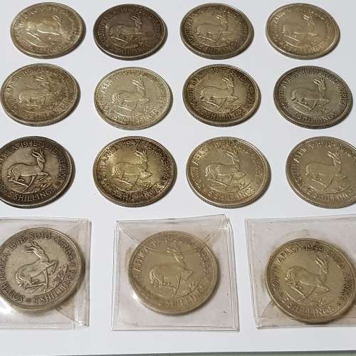 5 SHILLINGS ,1947,1948 AND 1949