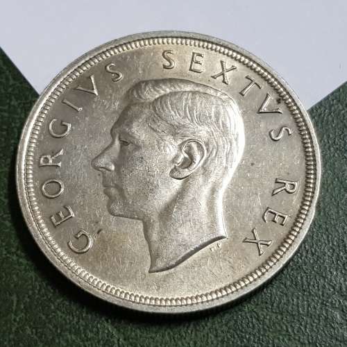 SOUTH AFRICAN 1948 5 SHILLING