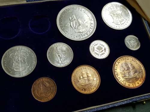 SOUTH AFRICAN PROOFSET,1952