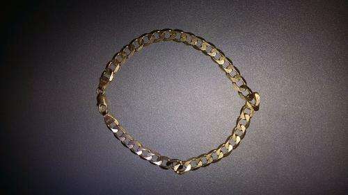 9CT GOLD MENS BRACELET 19.5CM * EXTREMELY LOW PRICE