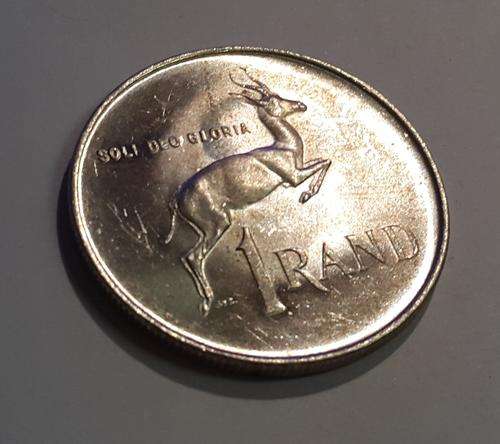 TAG EAR SOUTH AFRICA 1 RAND - SILVER - 1966