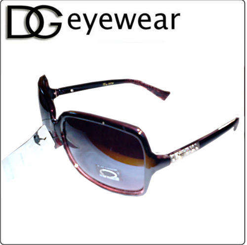 Pink & Black Snake Print DG Sunglasses