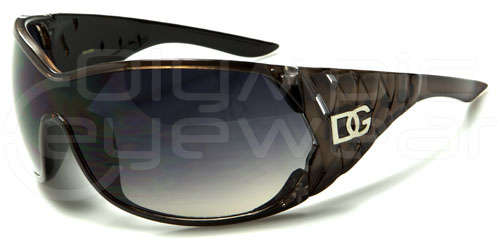 Brown Oversized Womens DG Sunglasses
