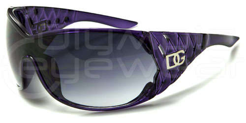 Purple Oversized Women Dg Sunglasses Brand New