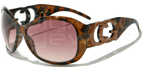 Brown Oversized Womens CG sunglasses Brand New