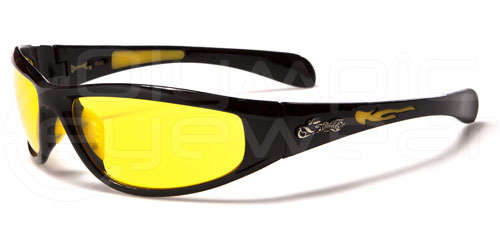 Yellow lens Choppers Biker Sunglasses Motorcycle Goggles