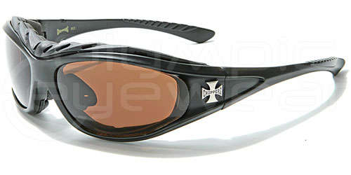 Choppers Biker Sunglasses Motorcycle Goggles Black