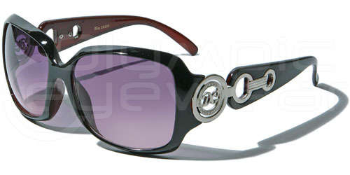 Oversized Womens DG Sunglasses Black -  Brand New