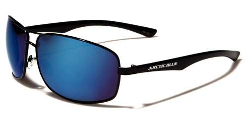 Arctic Blue Metal Frame Sunglasses