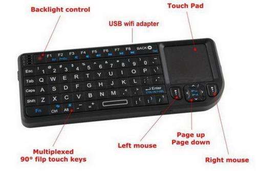 NEW Smart TV Wireless Mini Keyboard with Touchpad