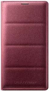 Samsung Flip Wallet Case Cover for Galaxy Note 4 - PLUM