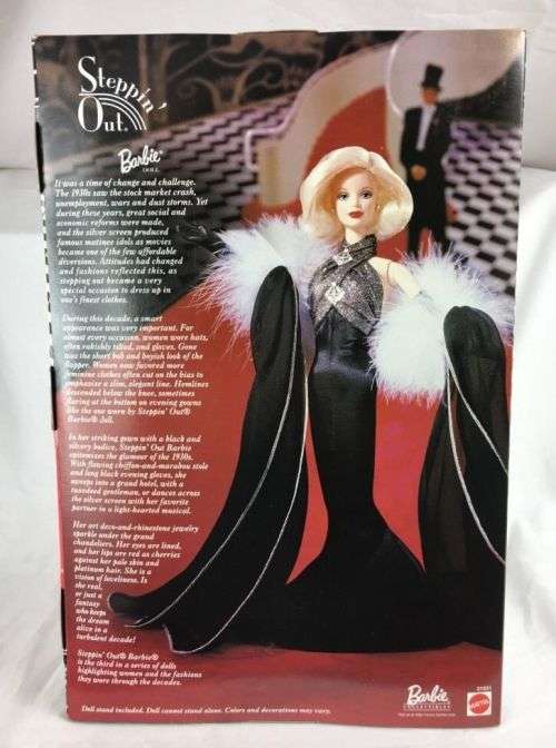 Barbie Collector Edition 1930 Great Fashions of the 20th Century Series Steppin Out Barbie Doll 1999