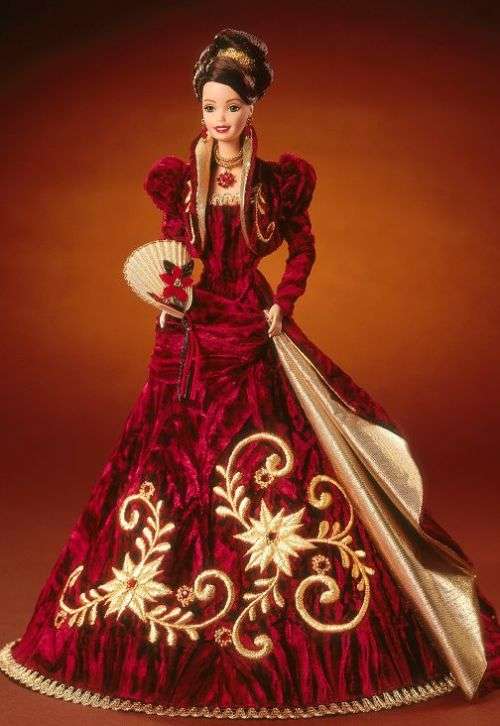 Barbie Collector Limited Edition Fine Handpainted PORCELAIN Holiday Ball Barbie Doll 1997 Reduced!