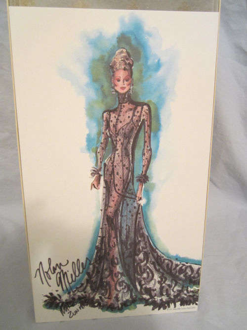 Barbie Collector Limited Edition Nolan Miller Sheer Illusion Barbie Doll 1998