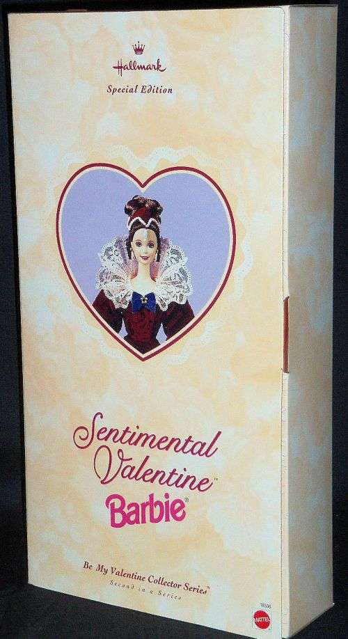 Barbie Collector Edition Sentimental Valentine Barbie Doll 1997