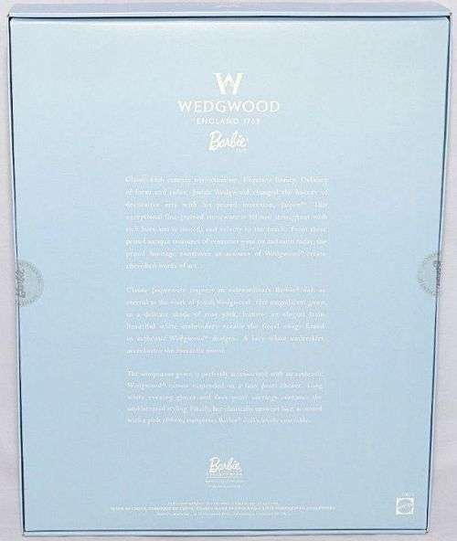 Barbie Collector Limited Edition Wedgwood Second in a Series Barbie Doll 2001