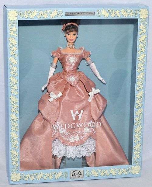 Barbie Collector Limited Edition Wedgwood Second in a Series Barbie Doll 2001