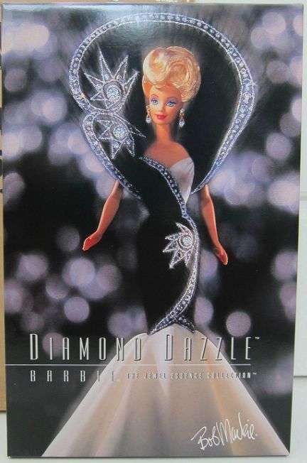 Barbie Collector Edition BOB MACKIE Diamond Dazzle Barbie Doll 1997