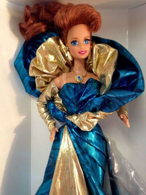 Barbie Collector Limited Edition First in a Series of Exclusive Dolls Benefit Ball Barbie Doll 1992