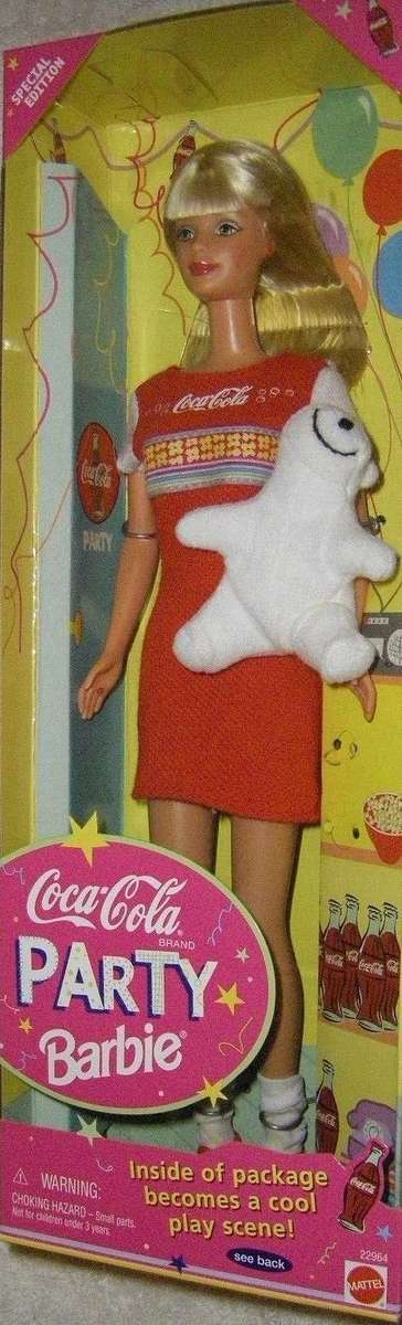 Coca-Cola Party Barbie Doll