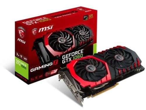 MSI NVIDIA GeForce GTX 1060 GAMING X 3 GB GDDR5 - Late Entry!