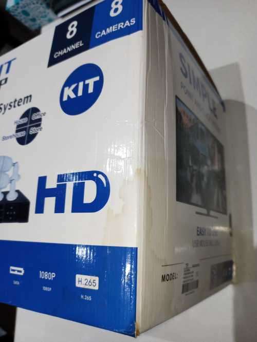 DIY - 8 Channel 5MP AHD Software CCTV System HDMI Phone Viewing Waterproof Cameras