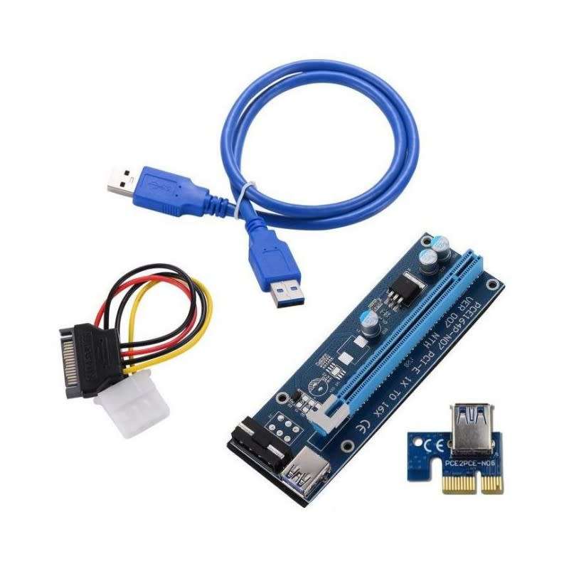 PCI-E Riser for Crypto mining or custom builds