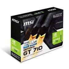 MSI GeForce GT 710 Graphics Card - 2GB