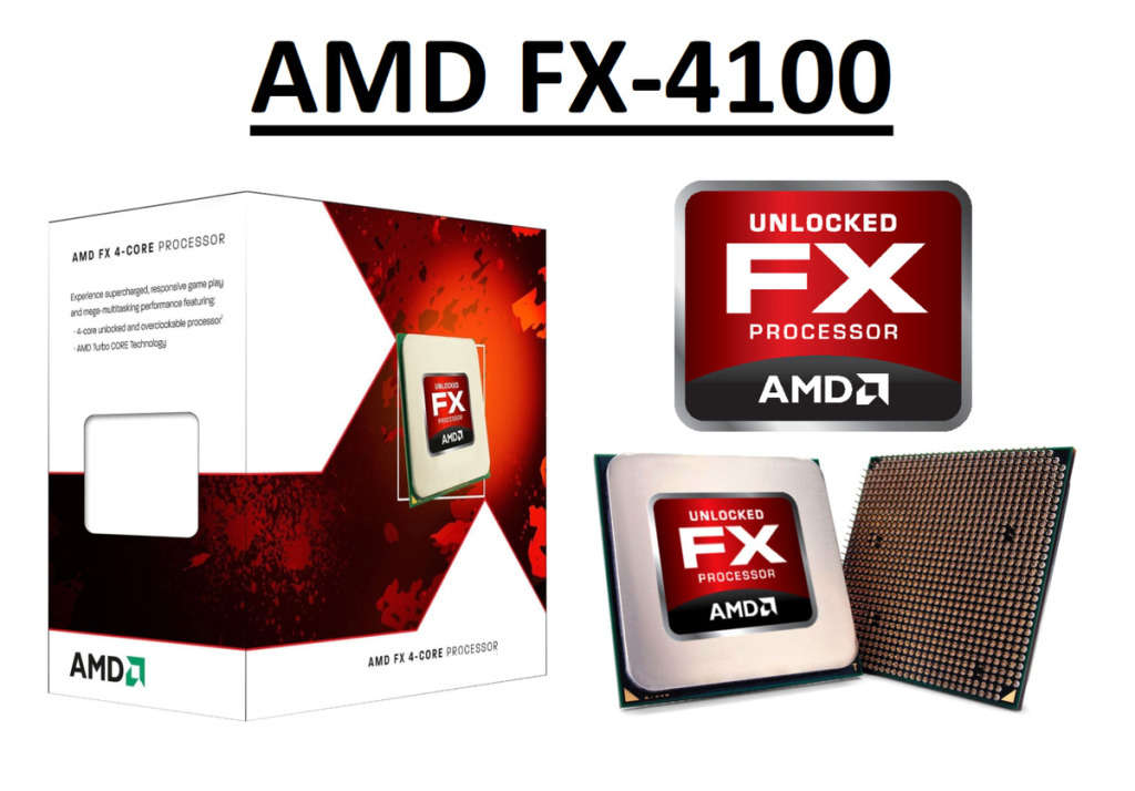 AMD Fx-4100 (4 cores/4 threads 3.6Ghz) + GA-780T-D3L Motherboard (AM3+) + 8GB Ram 1600Mhz DDR3