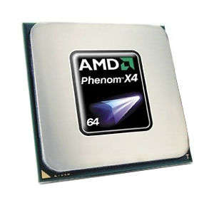 AMD Phenom X4 9600 Quad-core CPU & Heatsink