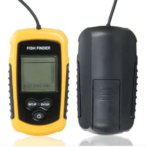Portable Sonar Fish Finder with alarm
