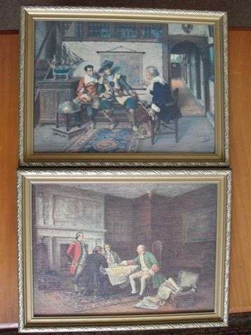 2 NICE FRAMED PRINTS