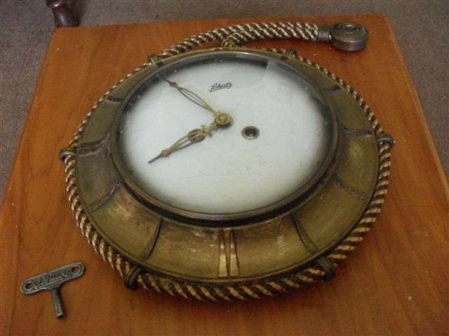 SCHATZ (GERMANY) NAUTICAL WALL CLOCK .....