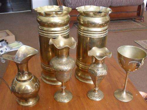 6 X VARIOUS BRASS PIECES !!!!!
