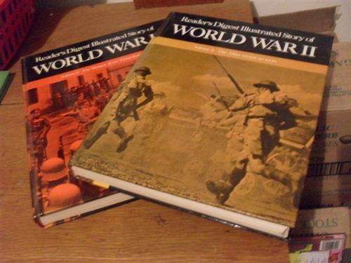 2 X  H/C WW2 BOOKS....