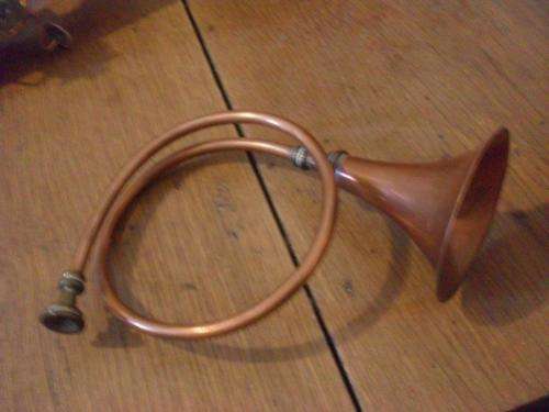 VINTAGE .....COPPER BUGLE....