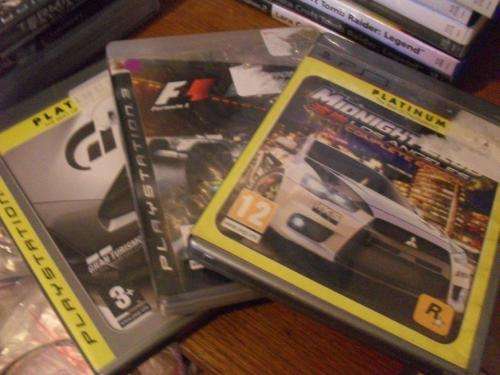 3 X PS 3 RACING GAMES....1 BID GETS ALL 3