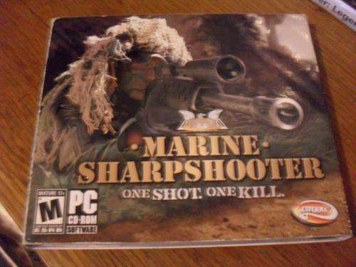 PC GAME....MARINE SHARPSHOOTER