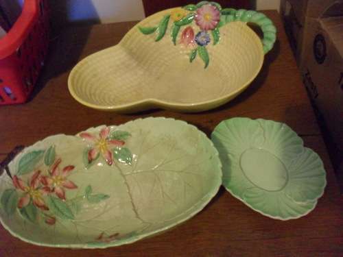 3 CARLTONWARE PIECES.....SEE PICS