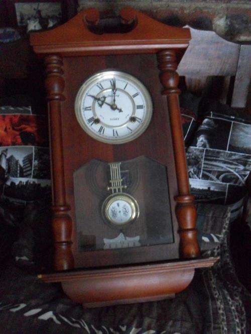 A PRETTY BLESSING LARGE WALL CLOCK