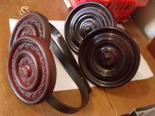 2 X SETS OF CURTAIN TIE BACKS